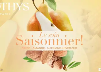 Nouveau soin saisonnier poire/amande
